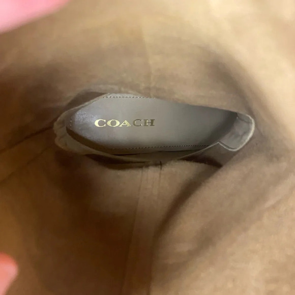 NWT Coach||Phoebe Western Cowgirl Suede Studded Pointed Toe Ankle Boots Size 7 - Picture 8 of 12